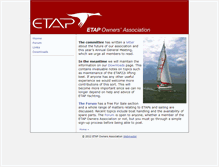 Tablet Screenshot of etapowners.org.uk